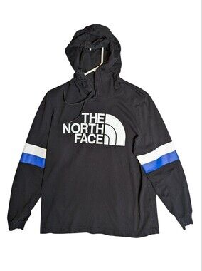 The Northface Hoodie Black with White Logo